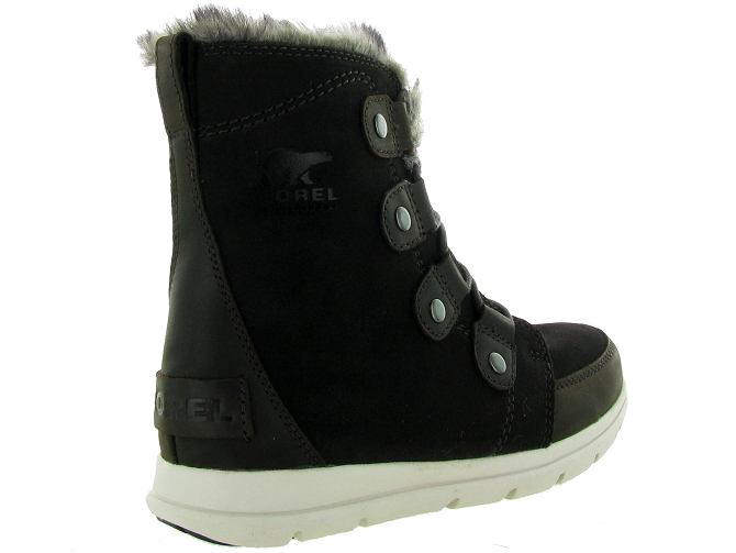 apres ski bottes fourrees - Botte de neige - femme - Cuir - Marron - Sorel4417704_5