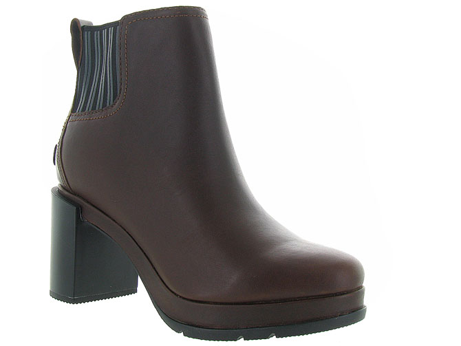 bottines et boots - Chelsea - femme - Cuir - Marron - Sorel