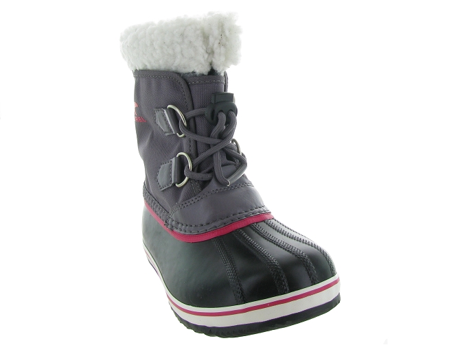 apres ski bottes fourrees -  - junior fille - Nylon - Gris - Sorel4426703_3