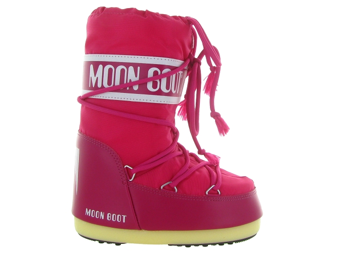 apres ski bottes fourrees -  - mixte fille garcon - Nylon - Rose - Moon boot4439305_2