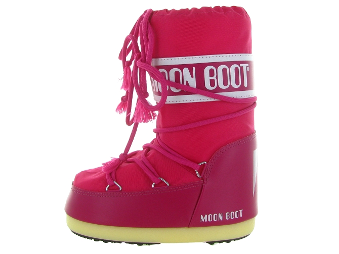 apres ski bottes fourrees -  - mixte fille garcon - Nylon - Rose - Moon boot4439305_4