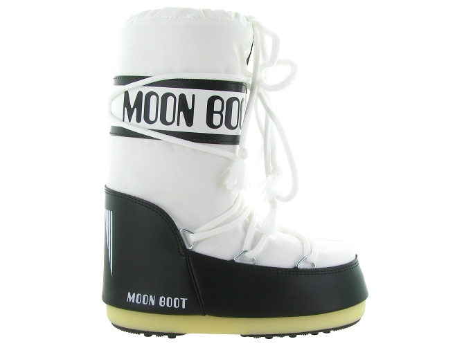 apres ski bottes fourrees -  - mixte fille garcon - Nylon - Blanc - Moon boot4439310_2