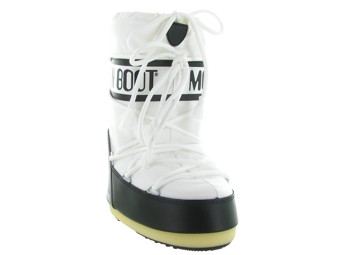 apres ski bottes fourrees -  - mixte fille garcon - Nylon - Blanc - Moon boot4439310_3