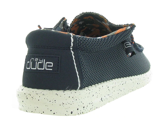 baskets et sneakers - Confort - homme - Toile Jean - Bleu - Hey dude4446003_6