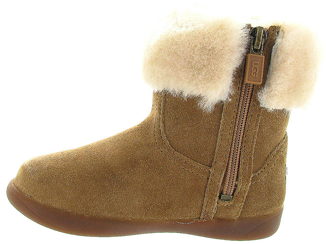 apres ski bottes fourrees -  - bebe fille - Nubuck - Marron - Ugg australia4458601_4