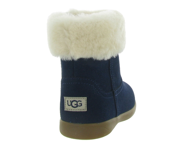 apres ski bottes fourrees -  - bebe fille - Nubuck - Bleu - Ugg australia4458603_5