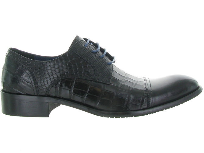 chaussures a lacets - Cérémonie - homme - Cuir - Noir - Kdopa4476601_2