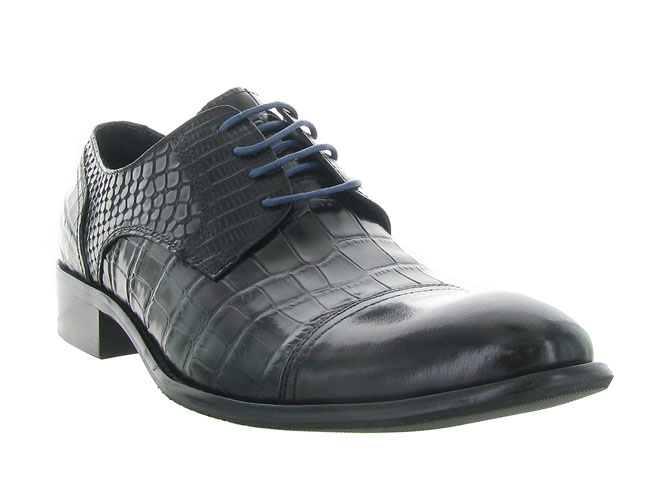 chaussures a lacets - Cérémonie - homme - Cuir - Noir - Kdopa4476601_3