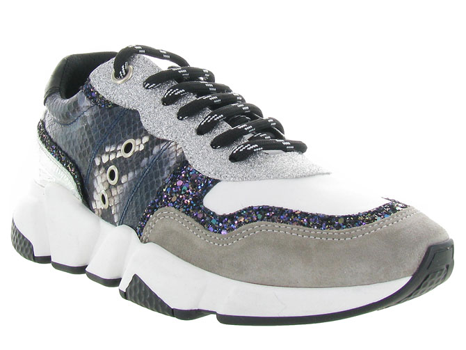 baskets et sneakers - Tendance - femme - Cuir - Glitter - Paillettes - Semerdjian