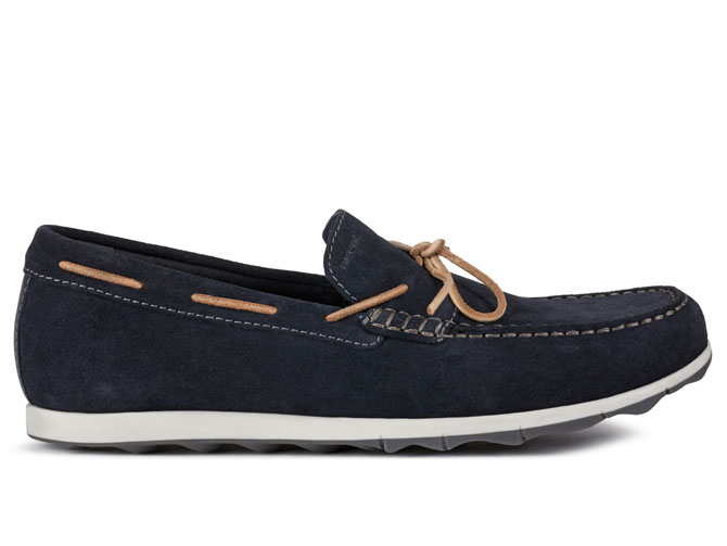 mocassins - Bateau - homme - Nubuck - Bleu - Geox4535901_2