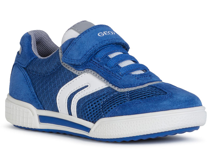 baskets et sneakers -  - junior garcon - Synthétique - Bleu - Geox