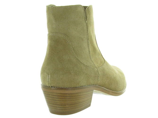 bottines et boots - Classique & Chic - femme - Cuir - Beige - Julie dee4557304_5