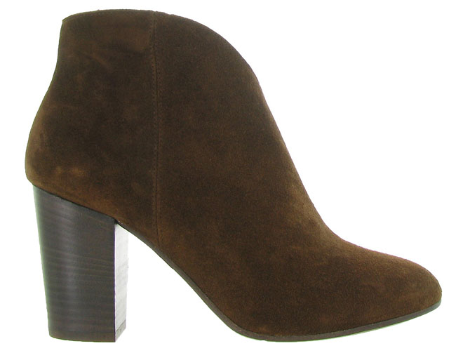 bottines et boots - Classique & Chic - femme - Cuir - Marron - Julie dee4557601_2