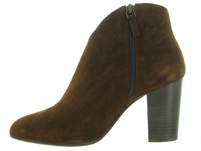 bottines et boots - Classique & Chic - femme - Cuir - Marron - Julie dee4557601_4