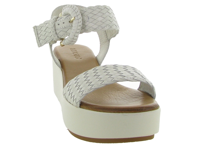 sandales et nu pieds - Casual - femme - Cuir - Beige - Inuovo4559504_3