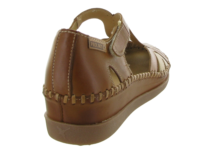 sandales et nu pieds - Confort - femme - Cuir - Marron - Pikolinos4564703_5