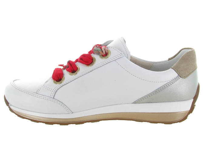 baskets et sneakers - Confort - femme - Cuir - Blanc - Ara4571502_4