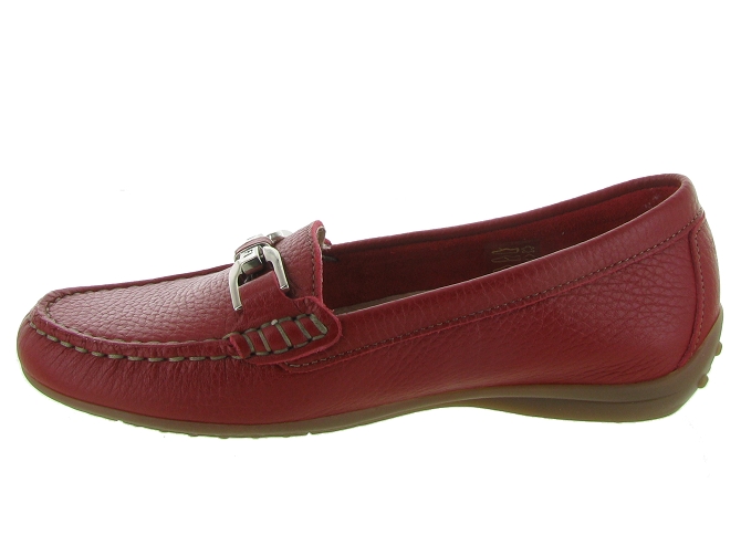 mocassins - Elégant - femme - Cuir - Bordeaux - Fluchos4584703_4