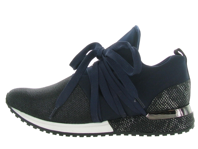 baskets et sneakers - Tendance - femme - Synthétique - Bleu Marine - La strada4592203_4