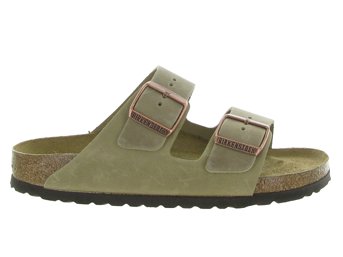 sandales et nu pieds - Mule Sabot - femme - Cuir - Marron - Birkenstock4599207_2