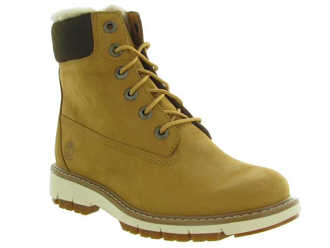 apres ski bottes fourrees - Botte de neige - femme - Nubuck - Jaune - Timberland