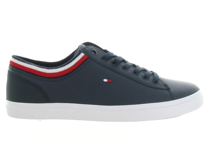 baskets et sneakers - Tendance - homme - Cuir - Bleu - Tommy hilfiger4641501_2