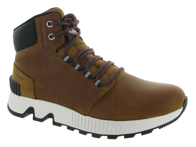 apres ski bottes fourrees - Bottine chaude - homme - Cuir - Chestnut - Sorel