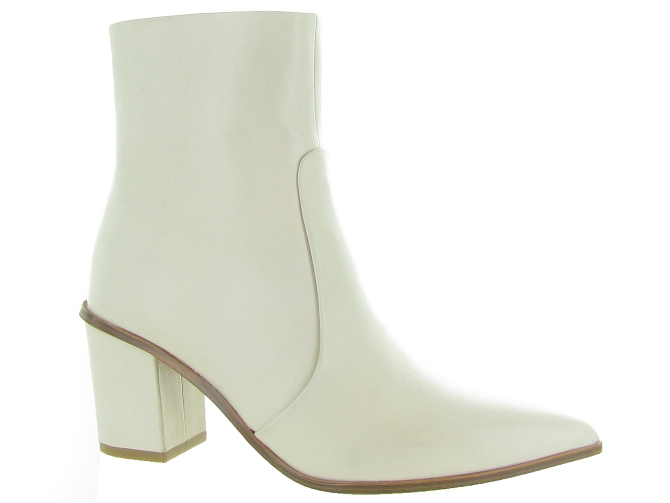 bottines et boots - Classique & Chic - femme - Cuir - Blanc - Bruno premi