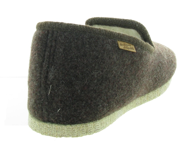 chaussons et pantoufles - Charentaises Hiver - homme - Synthétique - Marron - La maison de l espadrille4660301_5