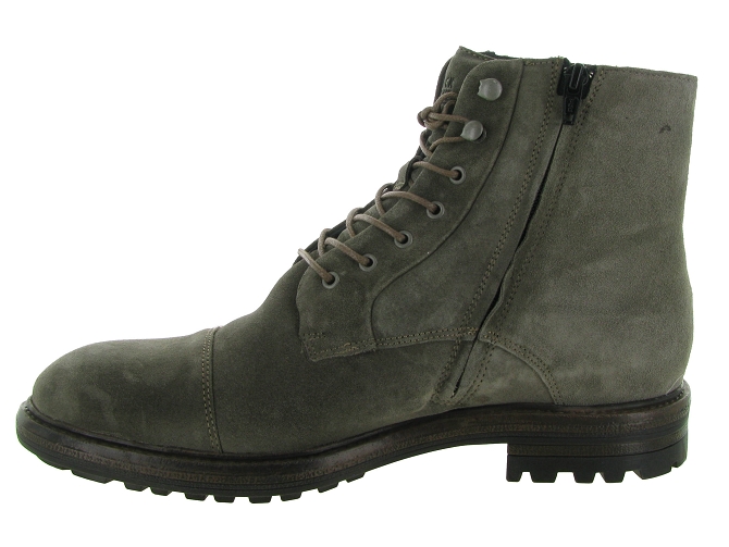 bottines et boots - Casual  - homme - Nubuck - Beige - Black stone4670205_4