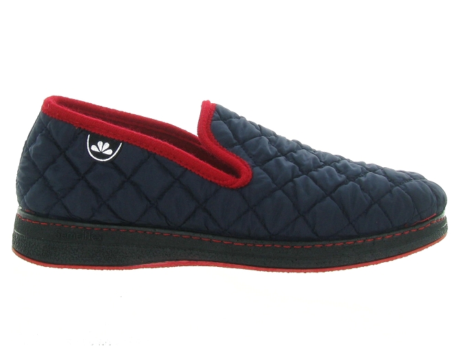 chaussons et pantoufles - Charentaises Hiver - homme - Synthétique - Bleu - Semelflex4693701_2