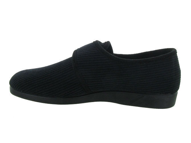 chaussons et pantoufles - Mocassins - homme - Synthétique - Noir - Semelflex4694001_4