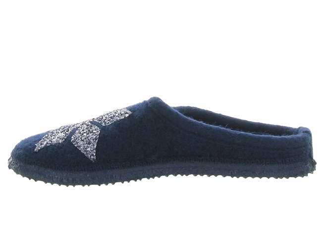 chaussons et pantoufles - Mules Sabots - femme - Laine - Bleu - Giesswein4694902_3