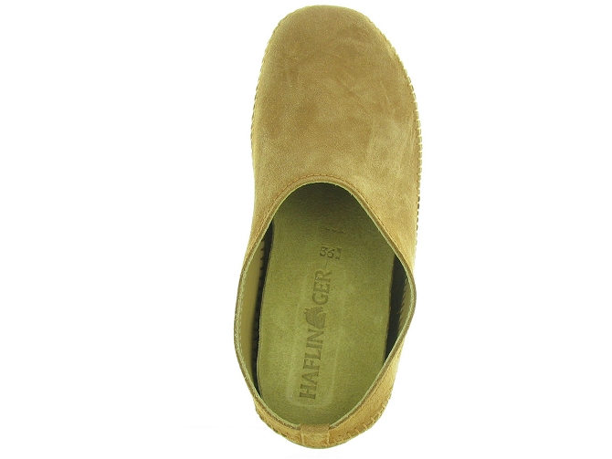 chaussons et pantoufles -  - femme - Nubuck - Camel - Haflinger4696201_3