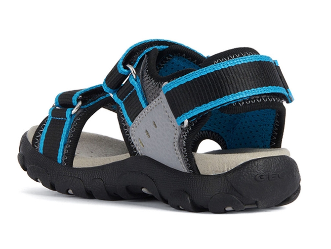 sandales et nu pieds -  - junior garcon - Toile Jean - Bleu - Geox4708805_3