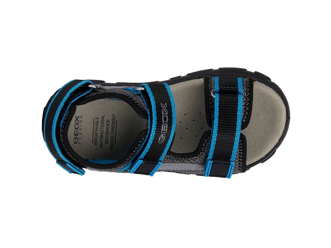 sandales et nu pieds -  - junior garcon - Toile Jean - Bleu - Geox4708805_5