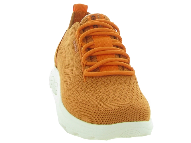 baskets et sneakers - Confort - femme - Textile - Orange - Geox4709708_3