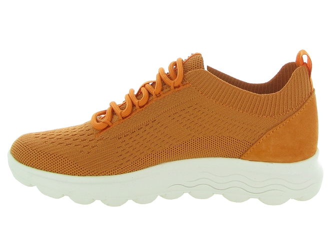 baskets et sneakers - Confort - femme - Textile - Orange - Geox4709708_4