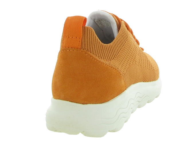 baskets et sneakers - Confort - femme - Textile - Orange - Geox4709708_5