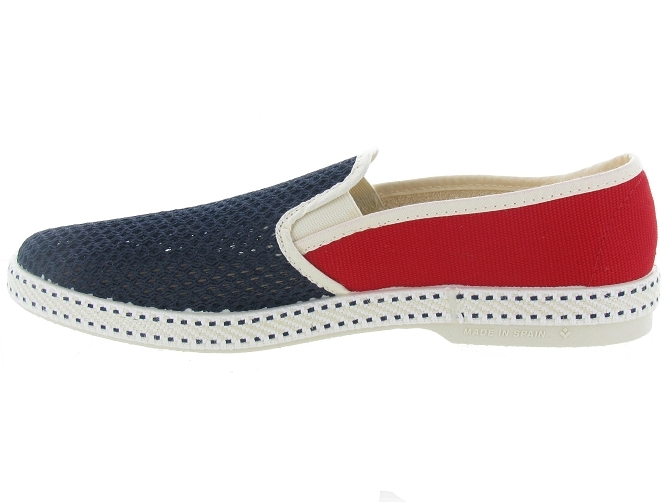 espadrilles -  - homme - Toile Jean - Rouge - Rivieras4712703_4