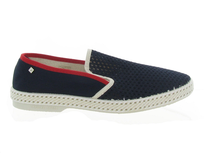 espadrilles - Espadrille plate - femme - Toile  - Bleu - Rivieras4713601_2