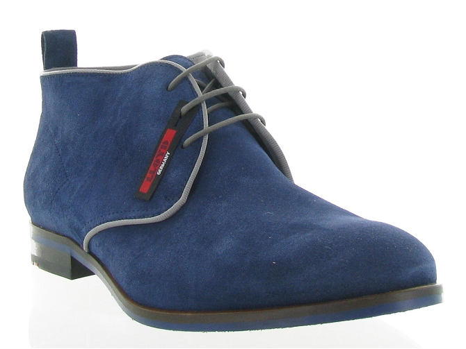 bottines et boots - Chelsea - homme - Nubuck - Bleu - Lloyd