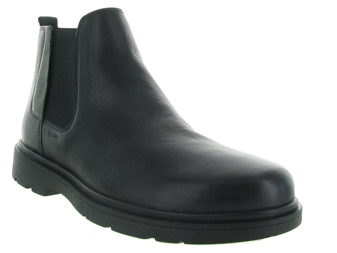 bottines et boots - Chelsea - homme - Cuir - Noir - Geox