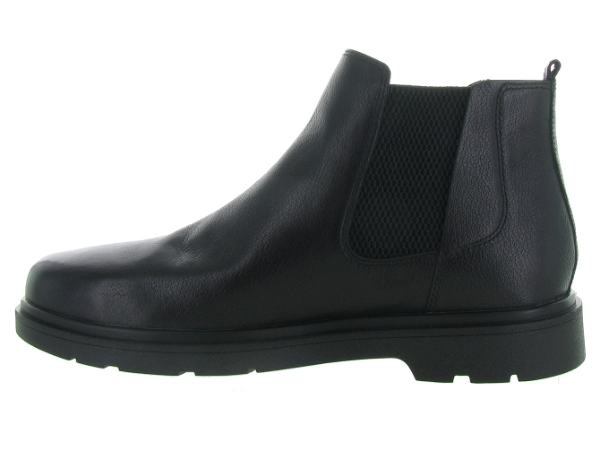 bottines et boots - Chelsea - homme - Cuir - Noir - Geox4756001_4