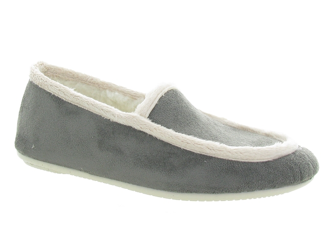 chaussons et pantoufles - Ballerines - femme - Synthétique - Gris - Maison armando