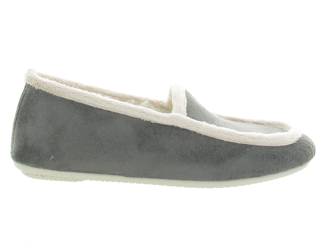 chaussons et pantoufles - Ballerines - femme - Synthétique - Gris - Maison armando4757101_2