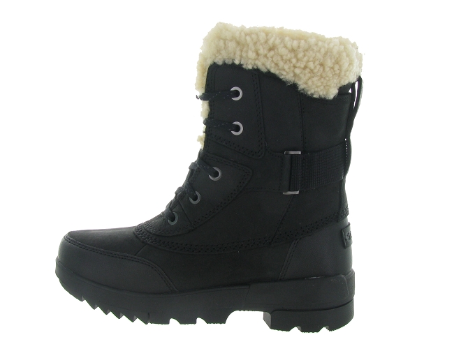 apres ski bottes fourrees - Bottine chaude - femme - Cuir - Noir - Sorel4760601_4