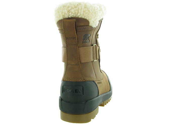 apres ski bottes fourrees - Bottine chaude - femme - Cuir - Marron - Sorel4760602_5