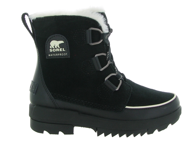 apres ski bottes fourrees - Botte de neige - femme - Nubuck - Noir - Sorel4760904_2