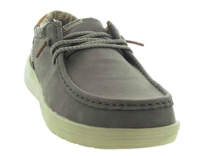 chaussures a lacets - Confort et décontracté - homme - Nubuck - Marron - Hey dude4762103_3